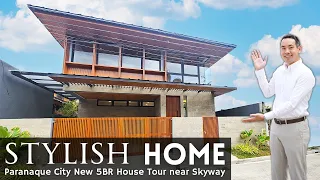 House Tour P98 ·"Striking Modern Design!" · Near Skyway Paranaque Modern 5BR House and Lot for Sale