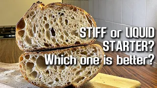 STIFF or LIQUID sourdough STARTER? Which one do you choose? Which one is BETTER? | by JoyRideCoffee