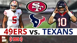 49ers vs. Texans LIVE Streaming Scoreboard, Free Play-By-Play, Highlights & Stats | NFL Preseason