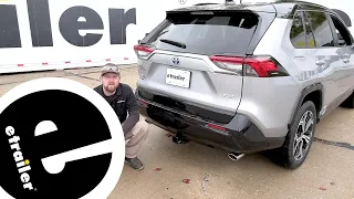 etrailer | EcoHitch Hidden Trailer Hitch Receiver Installation - 2021 Toyota RAV4