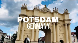 Walk Potsdam Germany 🇩🇪 4K #4kwalk #walking #citywalk #germany #4ktour  #potsdam #brandenburgertor