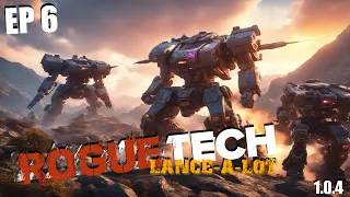 Upgrading a Primitive Mech - Roguetech Lance-a-Lot episode 6