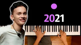Даня Милохин - 2021 ● караоке | PIANO_KARAOKE ● ᴴᴰ + НОТЫ & MIDI