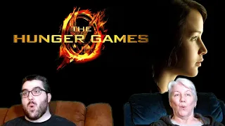 My Mom Watches The Hunger Games!! Movie Reaction [RE-UPLOAD]