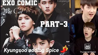 DO Kyungsoo adding Spice 🌶️🔥| EXO COMIC- Wet Cat 03