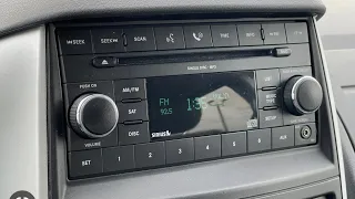 Dodge Grand  caravan  radio not working