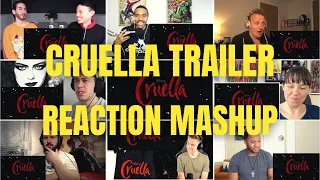 Cruella Trailer 2021 REACTION MASHUP! | Cruella Reaction | Cruella Trailer Reaction