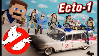 Ghostbusters Afterlife Movie ECTO-1! Hasbro 2021 Exclusive Action Figures with Slimer