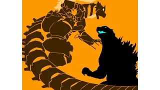 Godzilla Vs Kiryu [Stop motion]