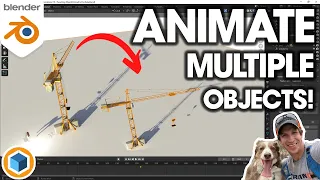 The QUICKEST WAY to Animate Multiple Objects in Blender!
