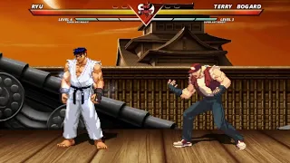 ICE POWER RYU vs TERRY BOGARD - The highest level of exciting fight !
