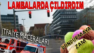 Almanya’dan itfaiye maceraları, dondurmaya zam, trafik lambaları #motovlog #germany #almanya #suzuki