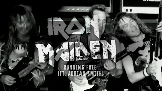 Iron Maiden - Running Free (Ft. Adrian Smith) (Live at Donington 92) Remastered