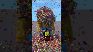 raining BRAZIL FLAGS, M&M and PENGUINS in roblox #shorts