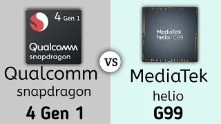 Qualcomm snapdragon 4 Gen 1 vs MediaTek helio G99 | TECH TO BD