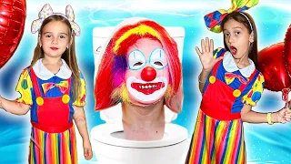 🤡 CLOVNUL NEBUN îl Aduce pe🚽 SKIBIDI TOILET 🚾 Acasă la MARA ȘTEFANIA 😱