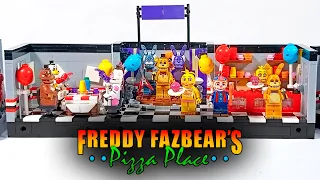 Freddy Fazbear's Pizza - Five Nights at Freddy's Set LEGO | UNOFFICIAL LEGO REVIEW