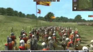 M2TW: The Historical Battle of Hastings 1066 (William & Harold w/ edited Tunics) 1/2