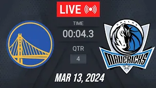 NBA LIVE! Golden State Warriors vs Dallas Mavericks | March 13, 2024 | Warriors vs Mavericks LIVE