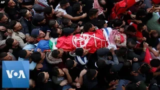 Funeral Held for Man Killed by Israel Troops in the West Bank