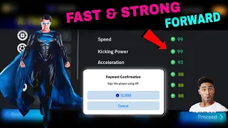 99 SPEED! 99 KICKING POWER! CHEAP FAST & STRONG FORWARD (12,000 GP) | eFootball 2024 Mobile