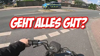 Polizei packt mich mit TUNING MOFA? | 2 Mofas fahren | Hartriders