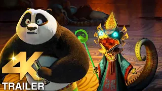 KUNG FU PANDA 4 "Dragon Warrior Vs Chameleon" Trailer (4K ULTRA HD) 2024