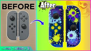 How To Swap/Change Joy-Con Shells- Nintendo Switch Modding #splatoon3 #splatfest