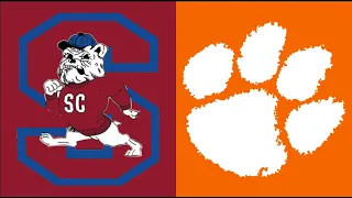 2016-17 College Basketball:  SC State vs. Clemson (Full Game)