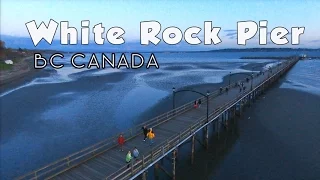 White Rock Pier + Beach British Columbia Canada
