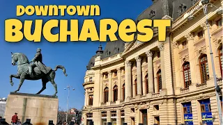 🇷🇴 Downtown Bucharest | Romania | 4k Walking Tour