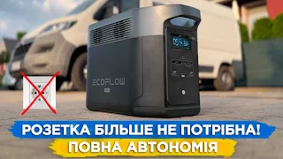 Як зробити ПОВНІСТЮ АВТОНОМНУ СИСТЕМУ з EcoFlow Delta Max. Нестандартне Використання Станції