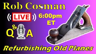 Refurbishing Old Planes - Live Q & A (1 May 2021)