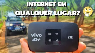 Review!! Internet em qualquer lugar? Roteador Vivo Pocket.