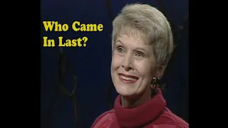 Jeanne Robertson | Who Came in Last?