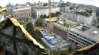 Wien Museum Neu - Die Baustelle im Zeitraffer 2020-2021