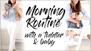 MORNING ROUTINE OF A MUM/MOM WITH 2 KIDS UNDER 2 | MAMA REID