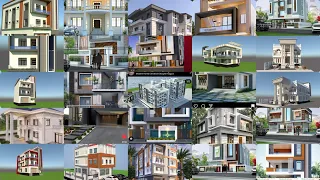 1000+Duplex Front 3D Elevation Designs in one video || Small latest duplex front elevation