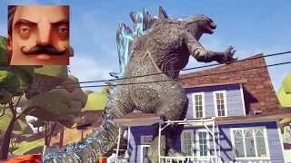 Hello Neighbor - My New Neighbor Godzilla Act 1 Gameplay Walkthrough Part 474