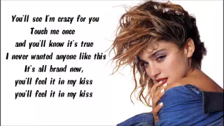 Madonna - Crazy For You Karaoke / Instrumental with lyrics on screen