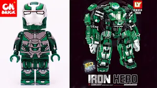 Unoffical LEGO IRON MAN MK26 GAMMA HULKBUSTER LY76030 UNOFFICAL LEGO SPEED BUILD