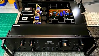Sansui AU-717 Integrated Amplifier Restoration