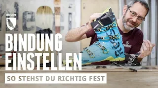 Skibindung einstellen - deine Knochen werden es dir danken!