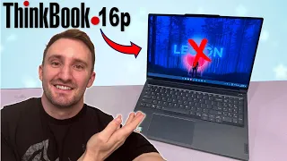 My New Favorite Laptop! - Lenovo ThinkBook 16p [ RTX 4060 + 13900h ]