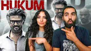 🇮🇳 REACTING TO JAILER - HUKUM Lyric Video | Superstar Rajinikanth | Sun Pictures | Anirudh | Nelson