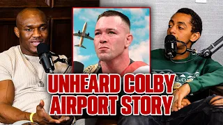 Kamaru Usman tells Unheard Colby Covington Airport Story