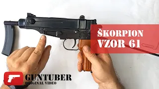 CZ Skorpion vzor 61 .32 ACP  - How to Disassembly and Reassembly (Field Strip)