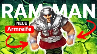 Masters of the Universe Vintage | RAM-MAN Armreife (CHROM) erneuern | Chromfolie Schablone | #motu