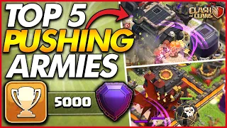 TOP 5 BEST TH9 TROPHY PUSHING ATTACK STRATEGIES FOR 2022 - Clash of Clans