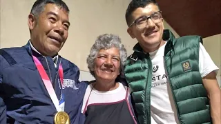 RICHARD CARAPAZ RETORNA A LA CASA DE SUS PADRES